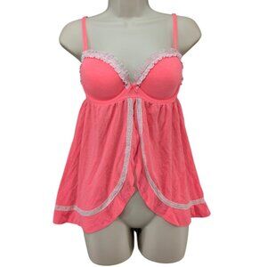 Victoria's Secret Pink Lace Teddy
